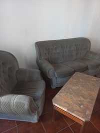 2 Sofas+ mesa de centro