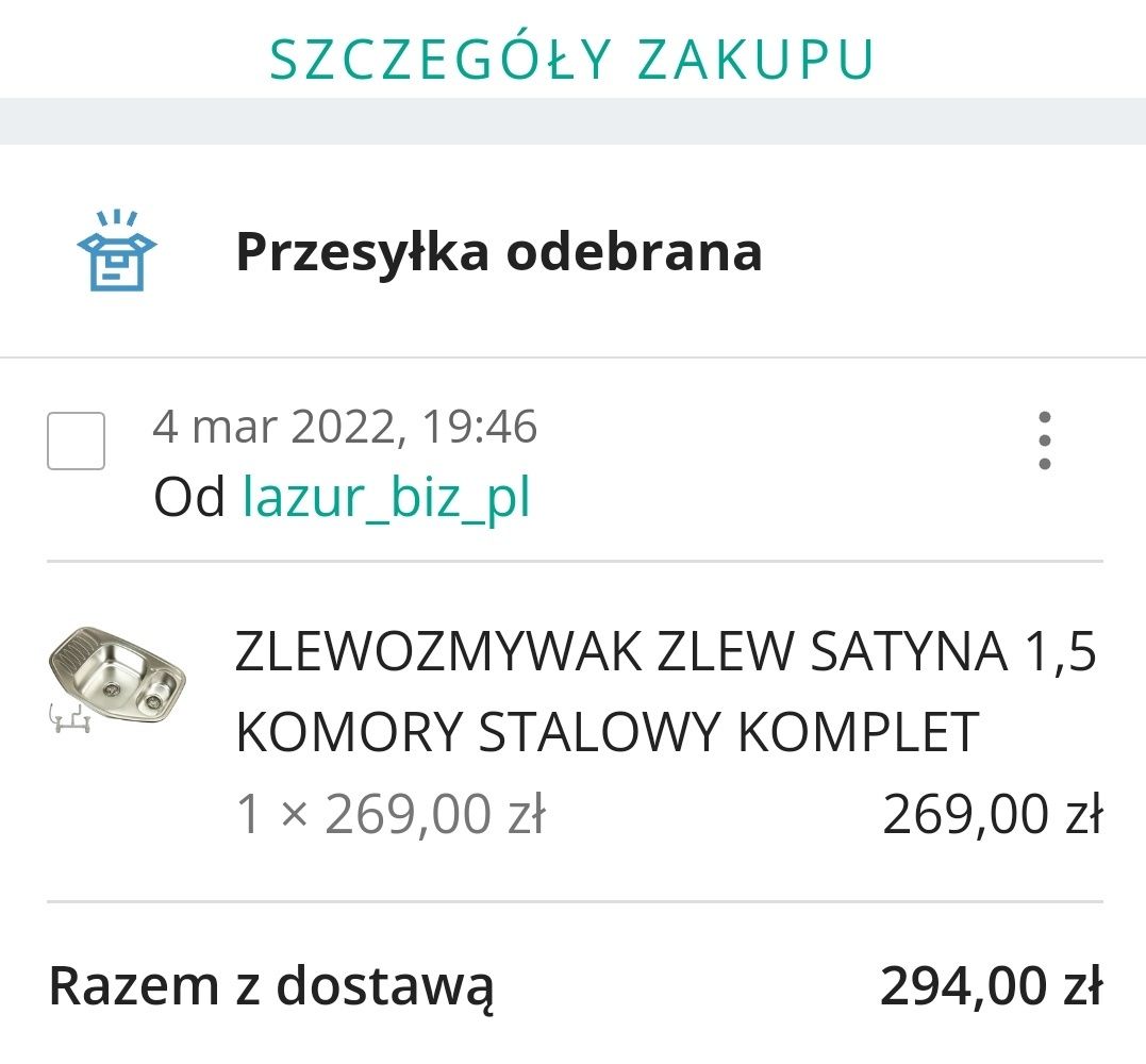 Zlewozmywak LAZUR Inox