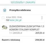 Zlewozmywak LAZUR Inox
