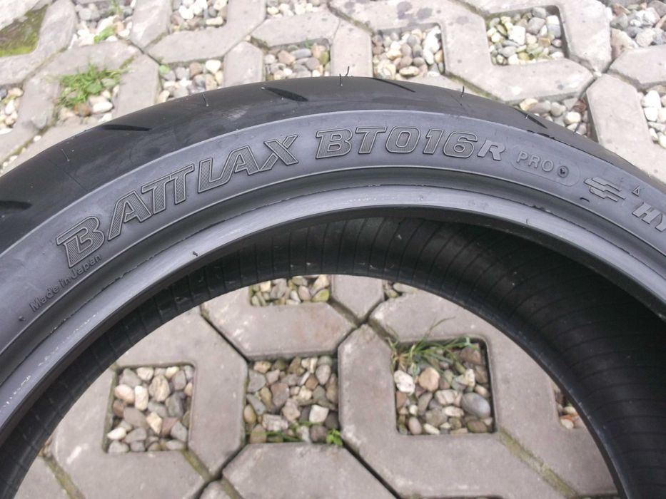 opona 190/50ZR17 Bridgestone Battlax BT016R Hypersport dot4616 5,4mm
