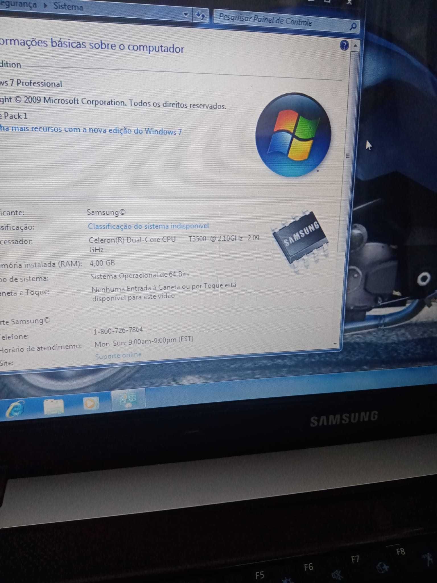 Portátil Samsung RV510 Dual core