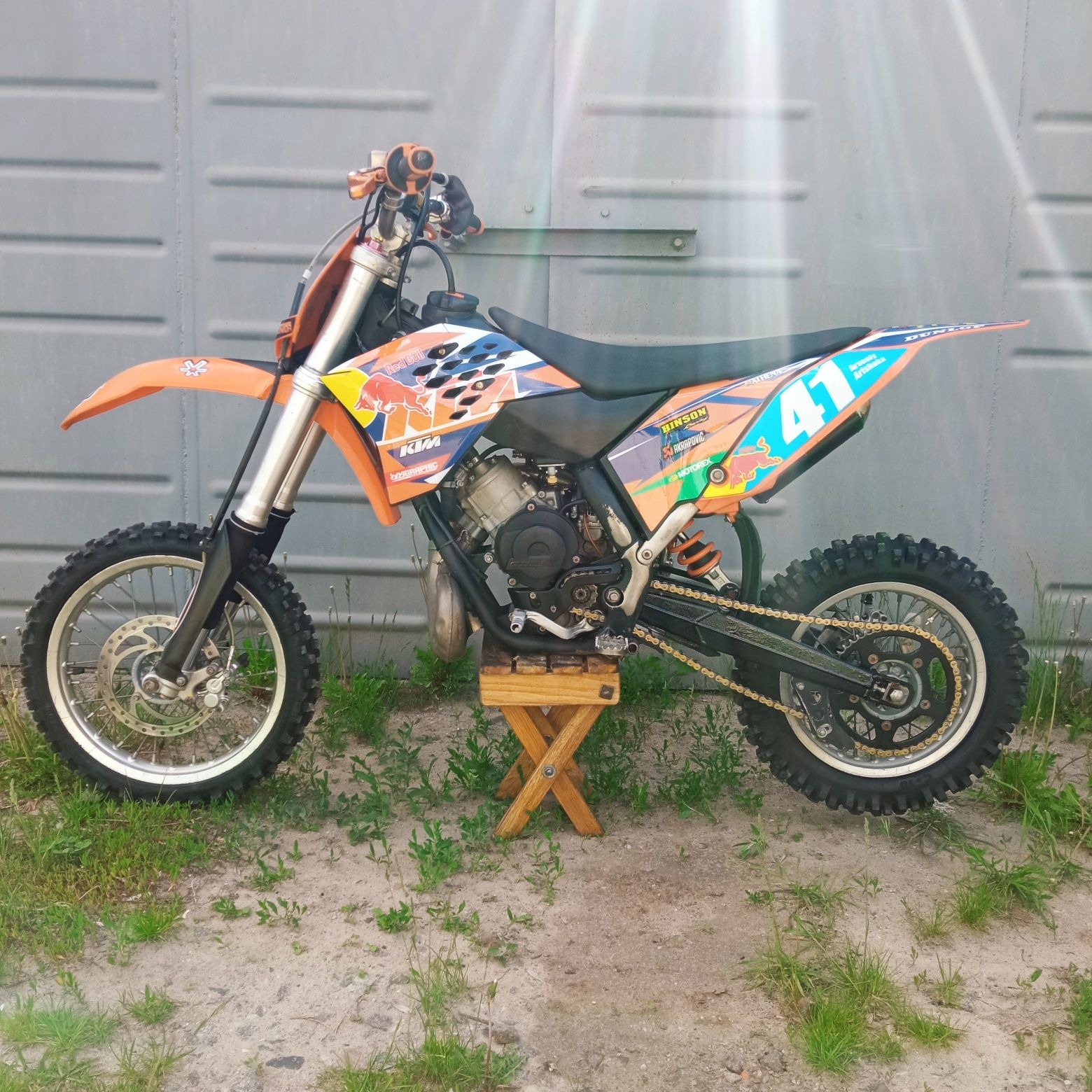 KTM 65 SX  кроссовый мотоцикл готов к сезону.