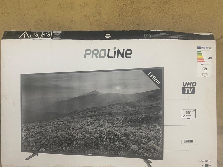 TV  proline  55” perfeito estado