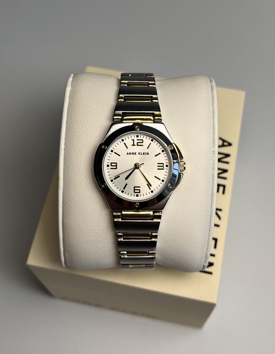 Anne Klein 10/8655sv, годинник жіночий анна кляйн, часы Ø27мм