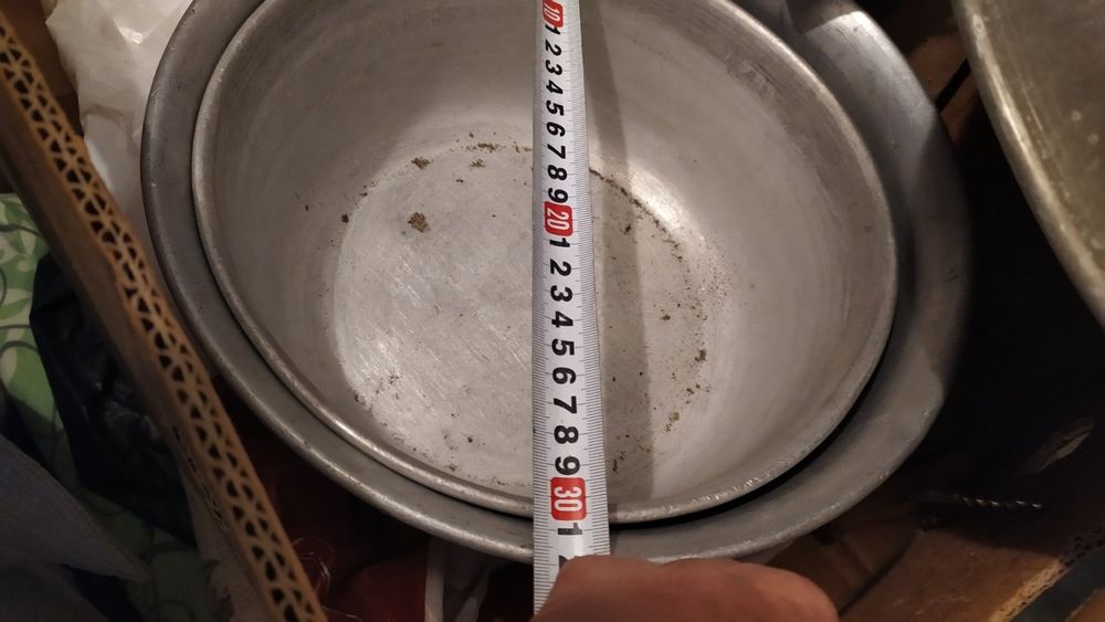 Миска (таз) алюминиевые бу