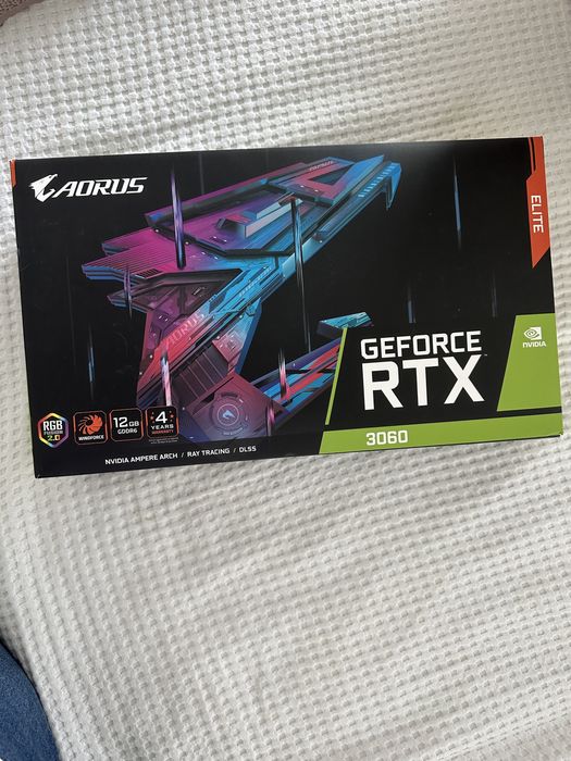Gigabyte AORUS GeForce RTX 3060 ELITE 12GB GDDR6