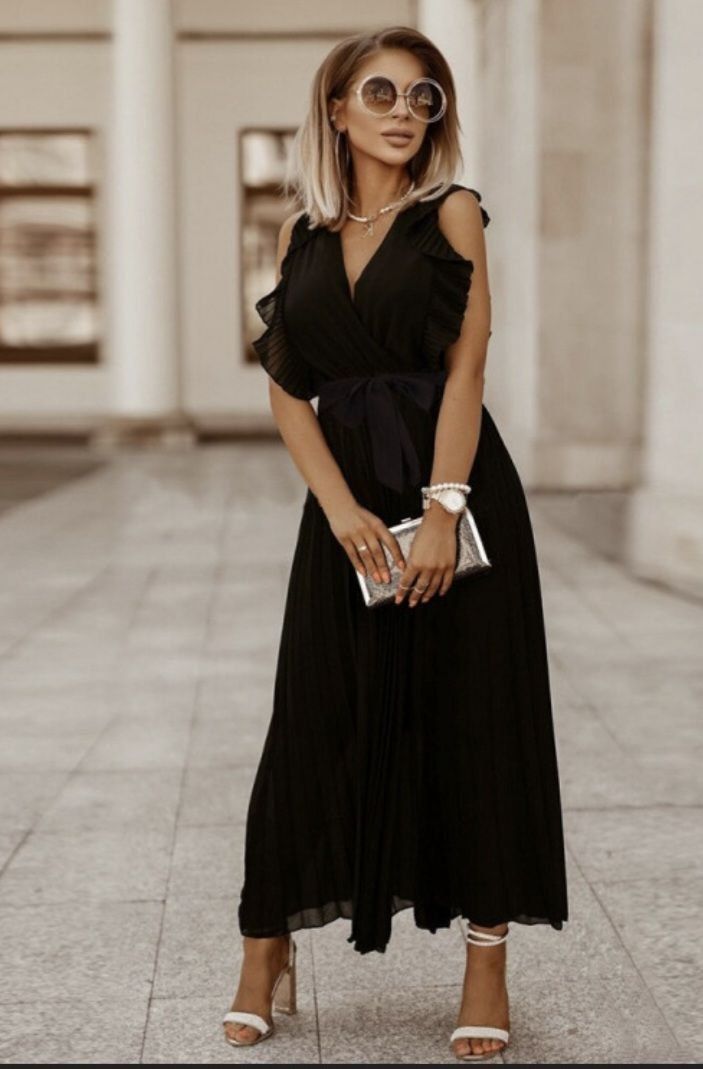 Плаття "FINA" black