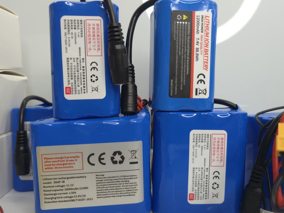 Запчастини до закорм корабликів V020,D20,D18B,D19,Flytec, Акумулятори