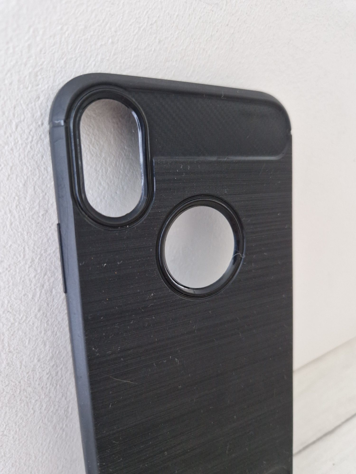 Etui Back Case CARBON do IPHONE X/XS Czarny