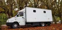 Iveco homologada especial dormitório estilo casa sobre rodas