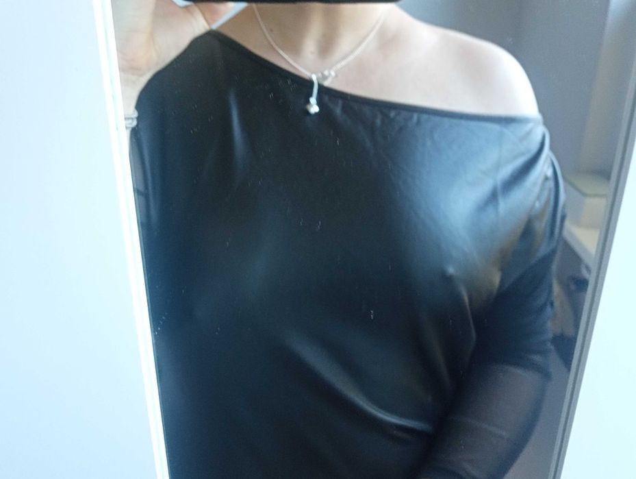 Seksowna bluzka lateksowa,XL