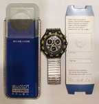 zegarek SWATCH SCUBA 1994 WaterPower SBM101 Analog AquaChrono WR 200M