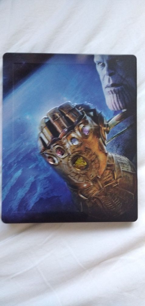 Blu-ray Vingadores Guerra do Infinito Edição Steelbook