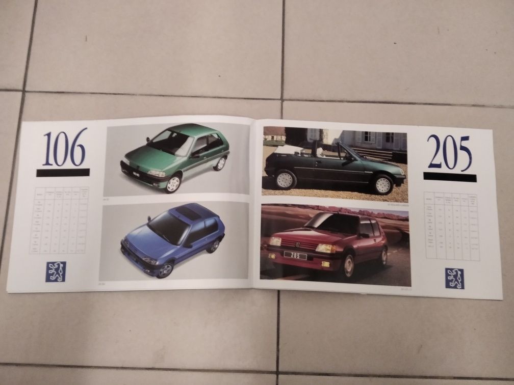 Catálogo/Poster Peugeot troco ktm 2019 MO
