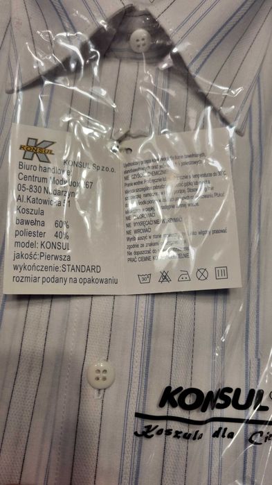 koszula męska Konsul rozm 40 176/182
