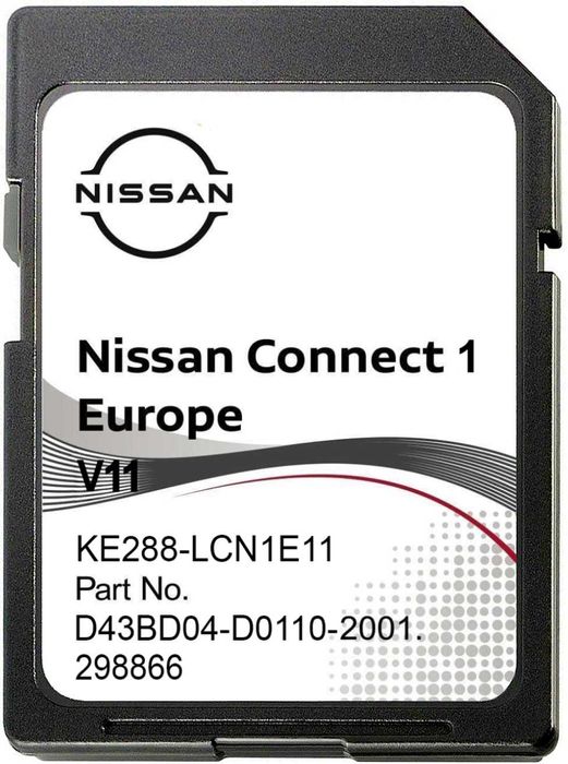 Карты навигации 2024 - Nissan Connect 1 - Qashqai Juke Note Micra