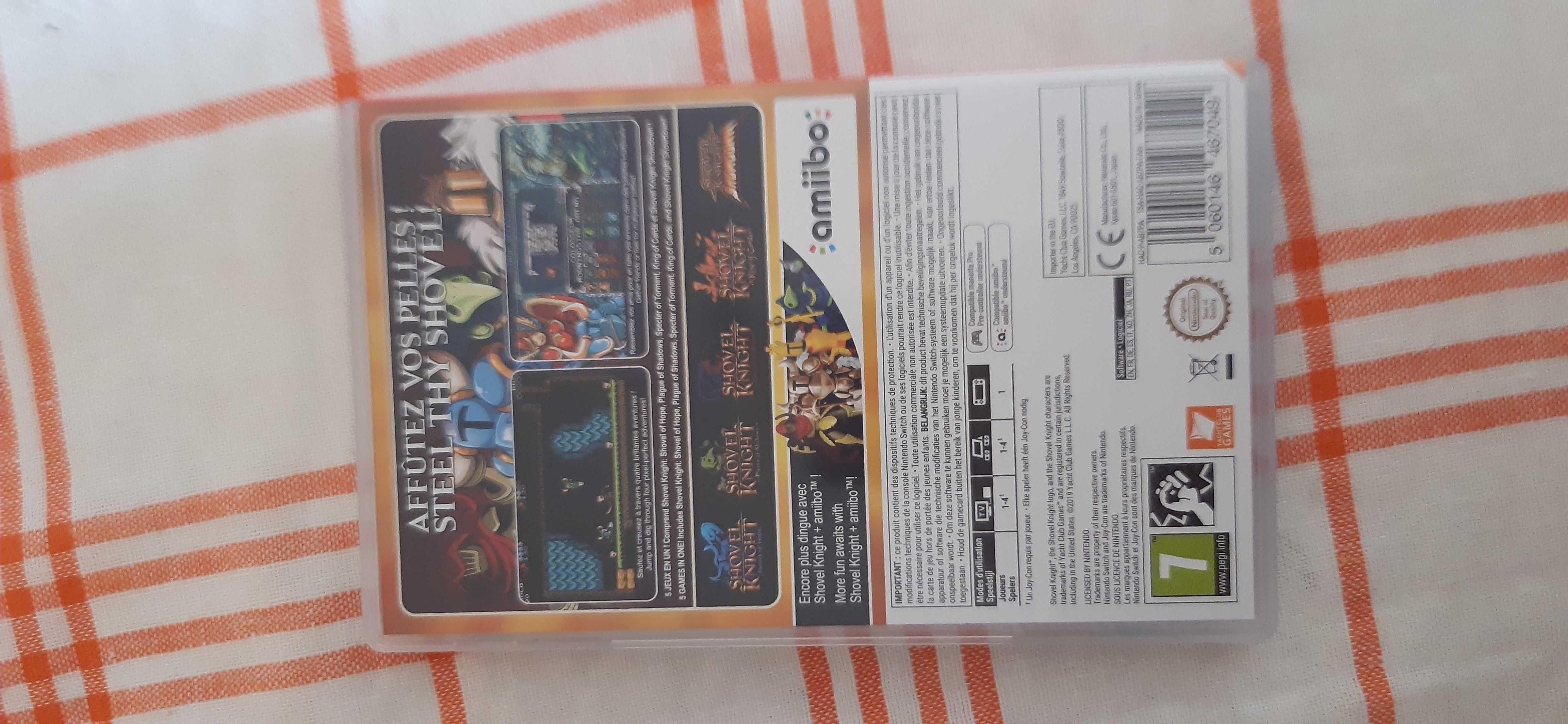 shovel knight amiibo i gra cały zestaw