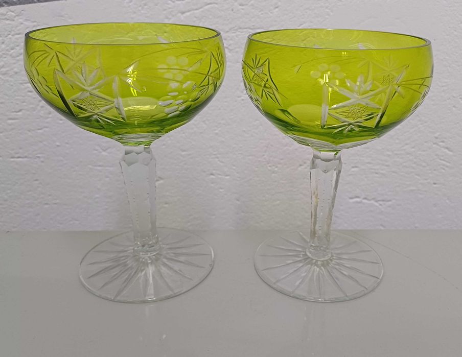 Kieliszki do szampana Prl