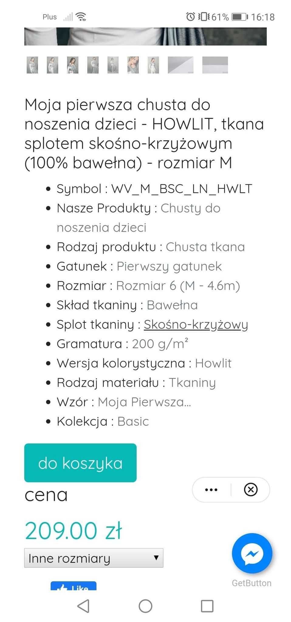 LennyLamb 4.6 m tkana splotem skośno-krzyżowym