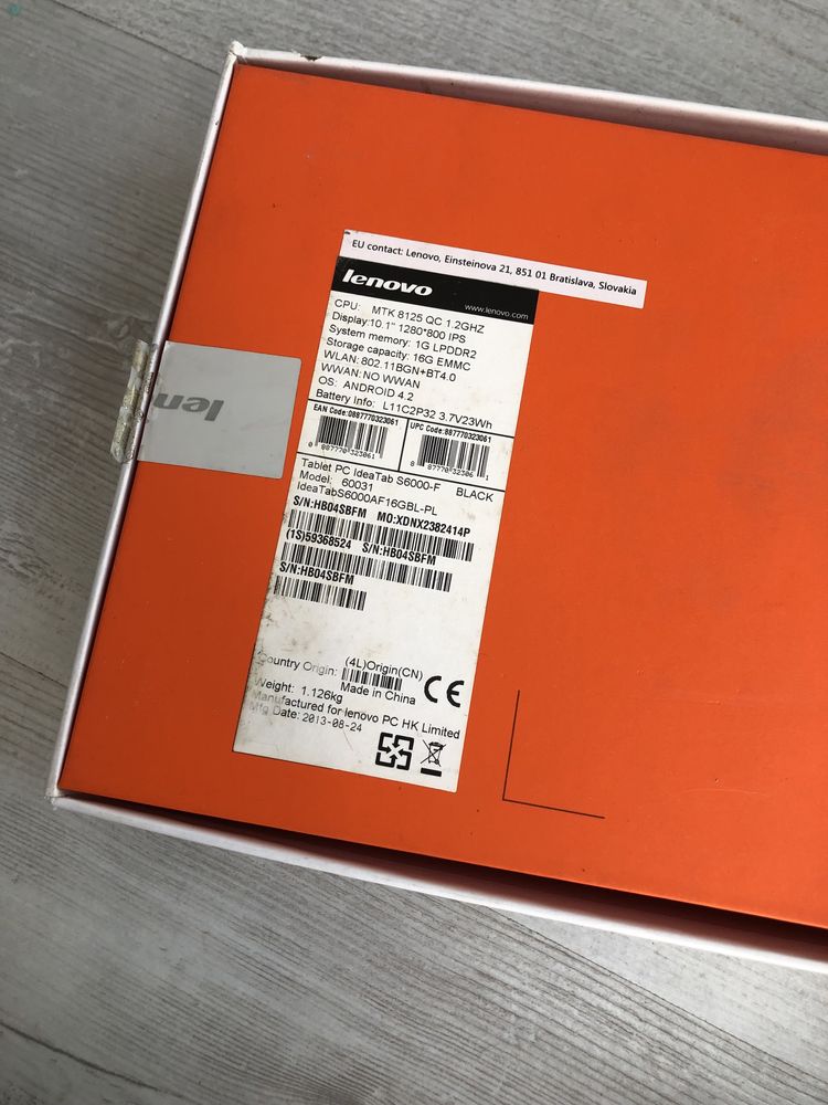 Tablet Lenovo IdeaTab S6000-L 10,1 czarny używany