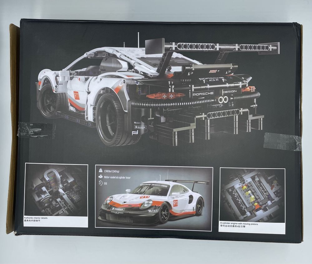 Klocki techniczne Porsche 911 RSR
