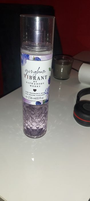 Mgielka Bath and Body Works gingham Vibrant 236ml 90% w butelce