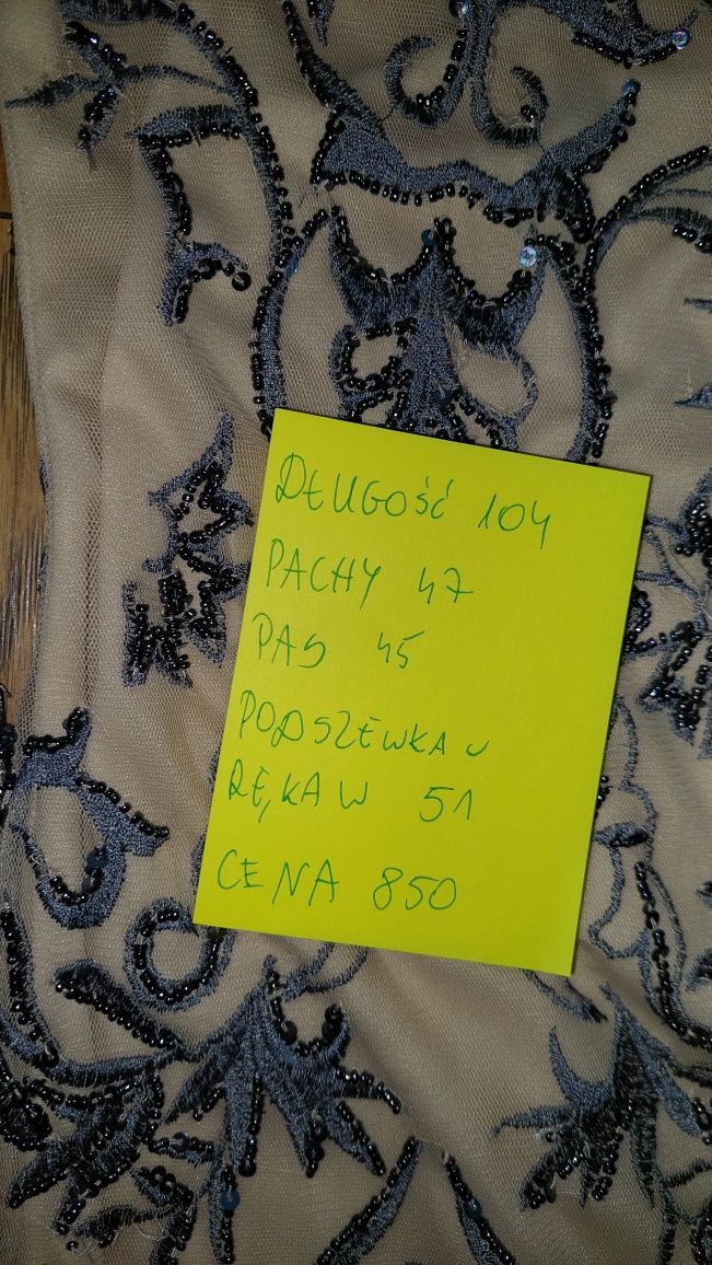 Piękna sukienka r 44 na wesele bal