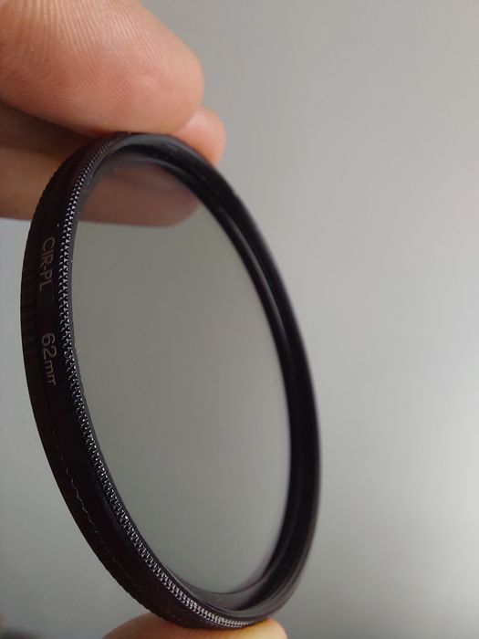 Filtro polarizador circular HOYA CIR-PL HD, 62mm, com caixa protetora