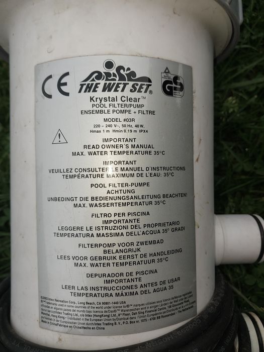 Pompa basenowa Krystal Clear