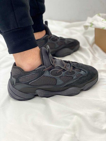 Кросівки Adidas Yeezy Boost 500 Black premium