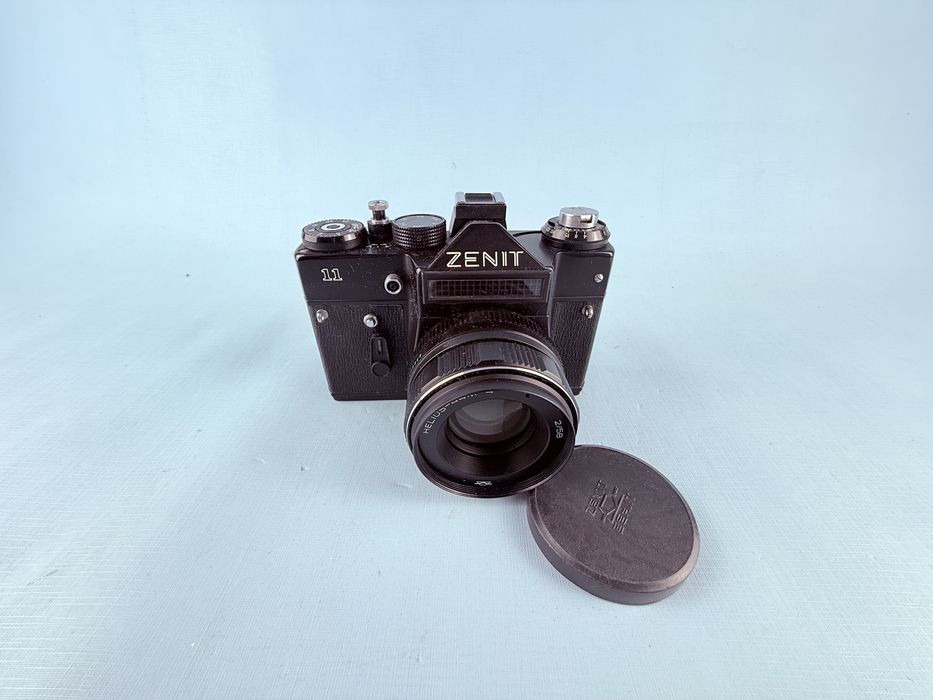 Aparat analogowy Zenit 11 obiektyw helios 44M-4