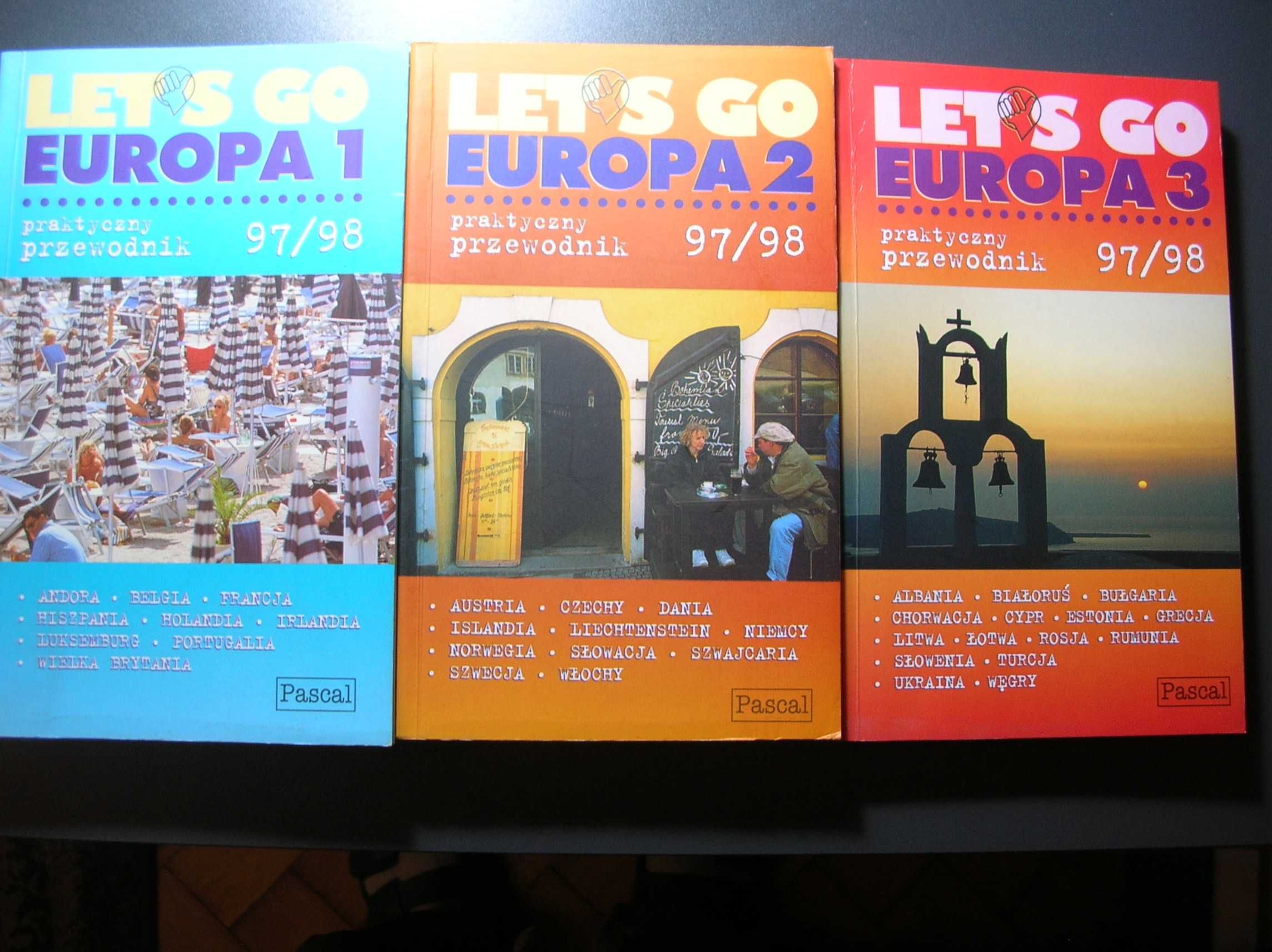 Let,s go to Europe, tom 1, 2, 3.
