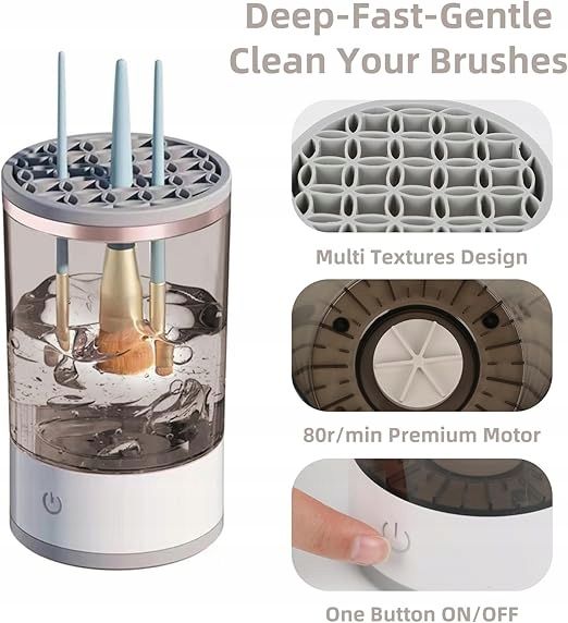 Makeup Brash Cleaner Procedure