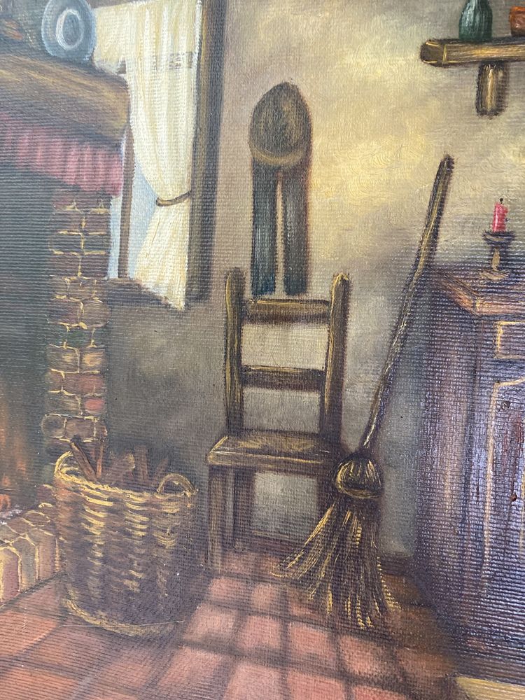 Картины маслом на холсте, гобелен, привезены из Голландии