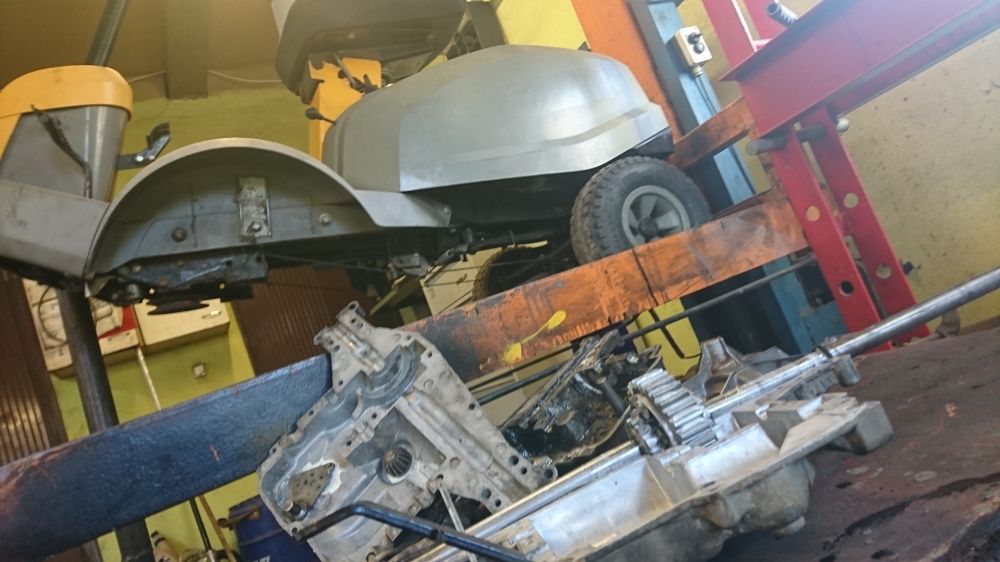 Skrzynia biegów Traktorek Kosiarka manual 6+R regeneracja po naprawie