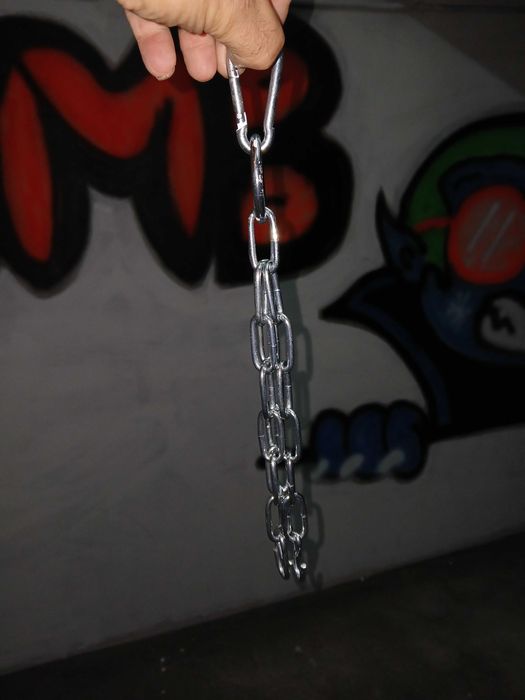 Saco de boxe com areia