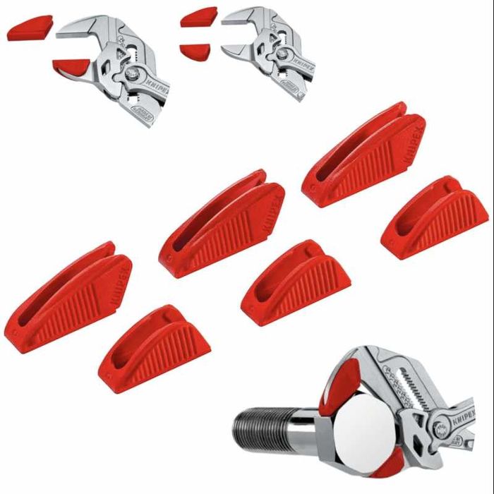 KNIPEX V01 osłonki na klucz nastawny 86 XX 250 zestaw 3 pary