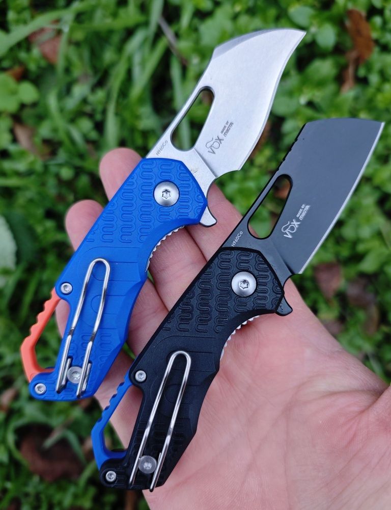 МКМ Isonzo Hawkbill blue FRN, мини нож , яркий брелоки edc