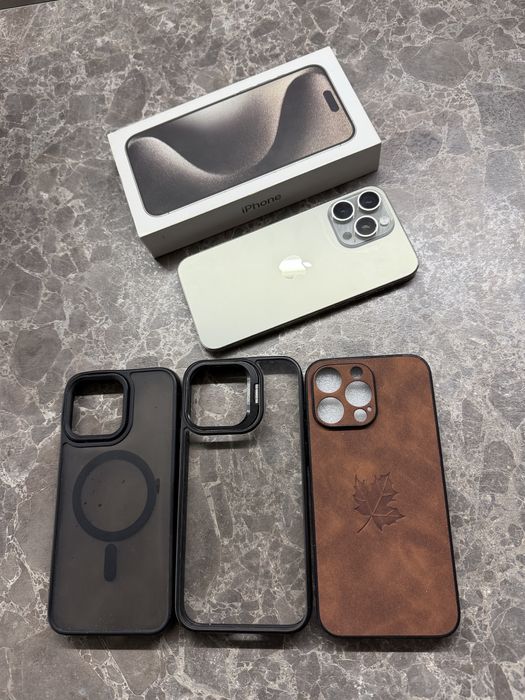 iPhone 15 pro max 256 titanium