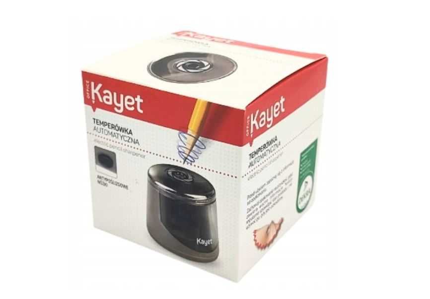 Temperówka automatycnza z pojemnikiem Kayet szara