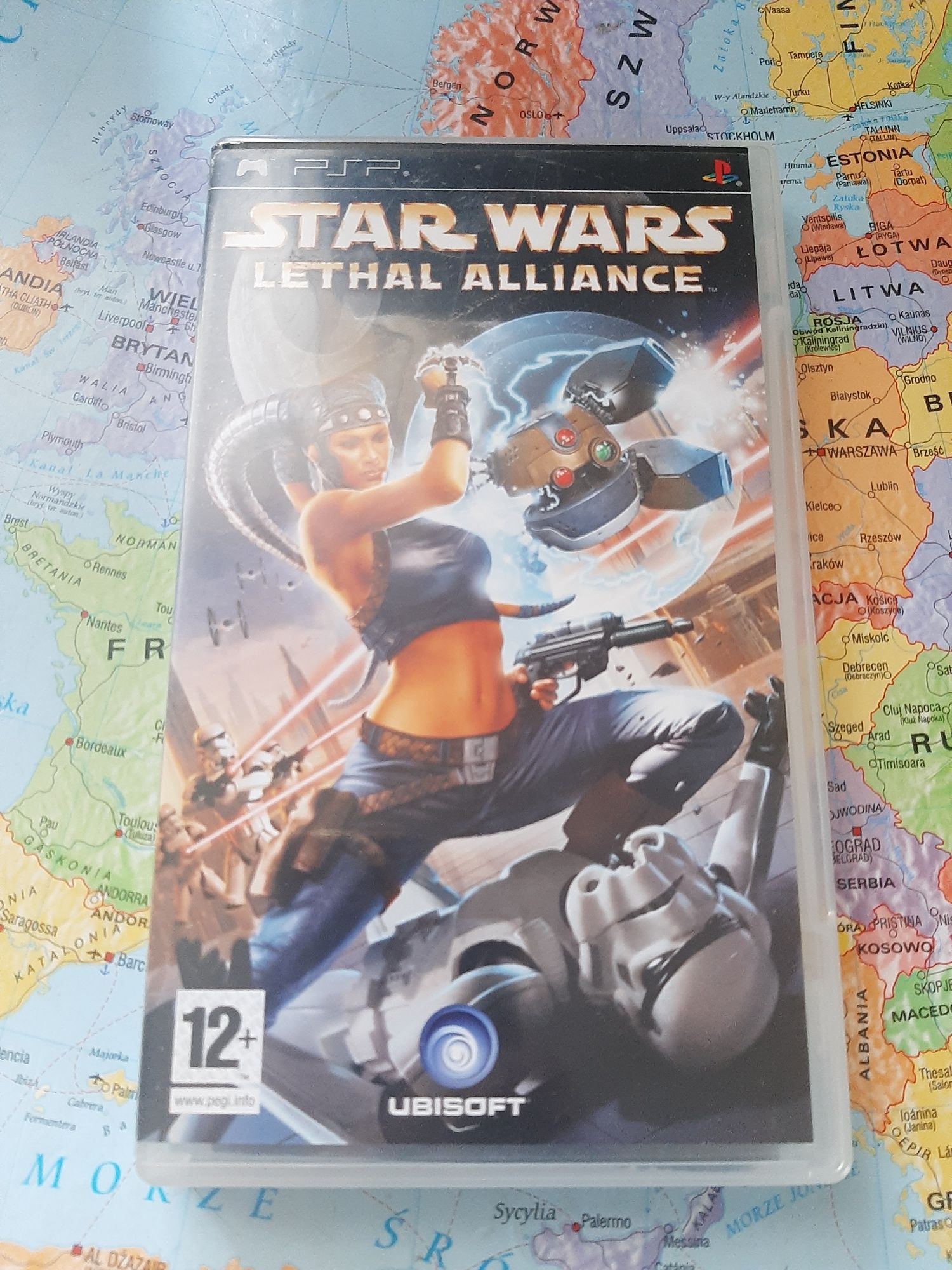 Gra sony psp star wars lethal alliance