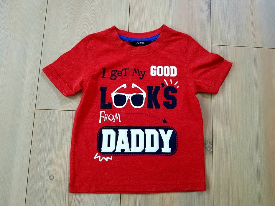 George t-shirt 86/92 bluzka z krotkim rękawem lindex next h&m