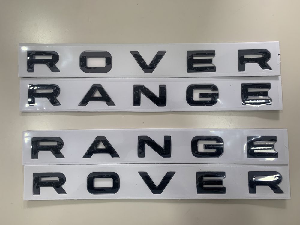 Conjunto letras Range Rover