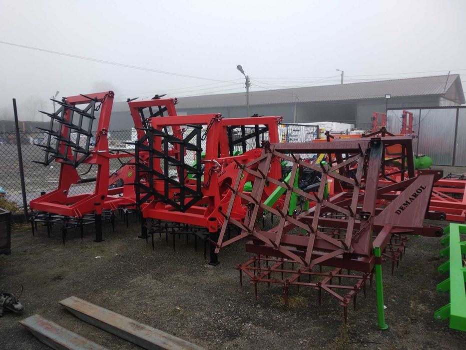 Brona brony polowa zębata WUKA  5C20H  hydrauliczna DZIEKAN