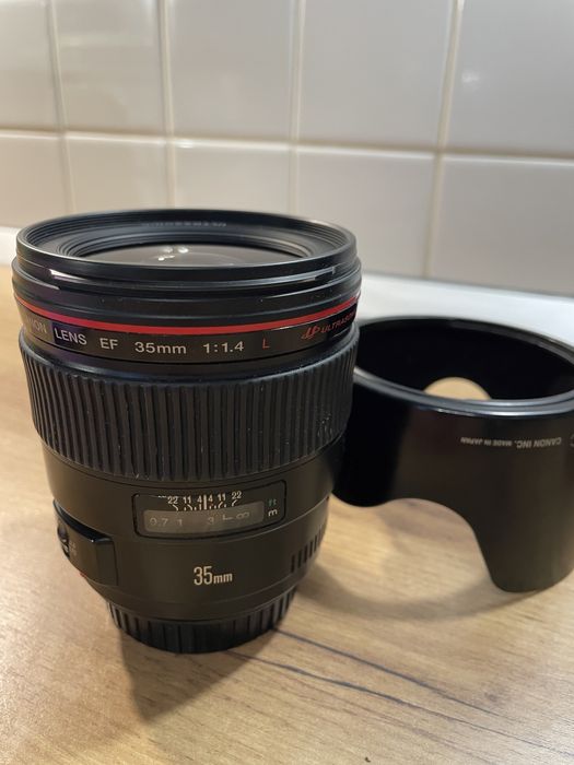 обʼєктив Canon Ef 35mm 1.4L USM