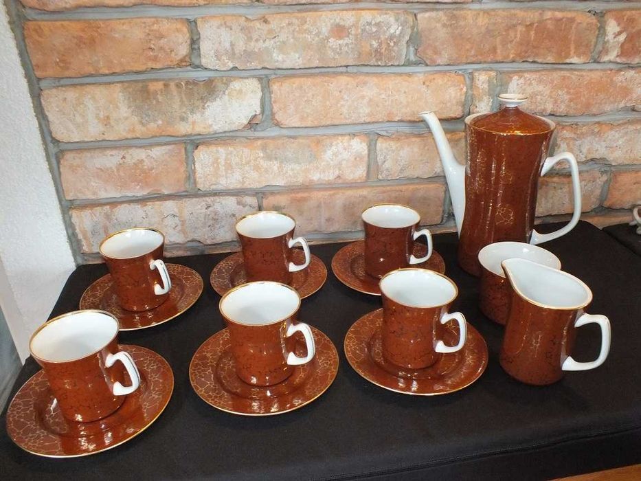 Serwis kawa herbata marmurek porcelana Włocławek NEW LOOK BW 111