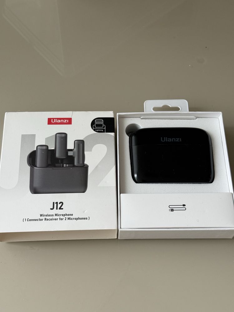Мікрофон бездротовий ulanzi j12 wireless microphone lightning
