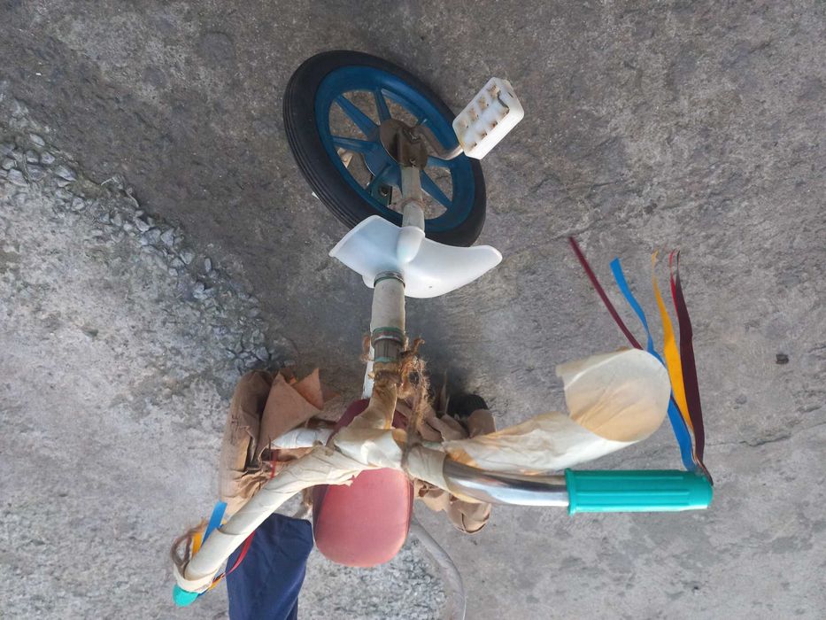 детский велосипед малыш ссср