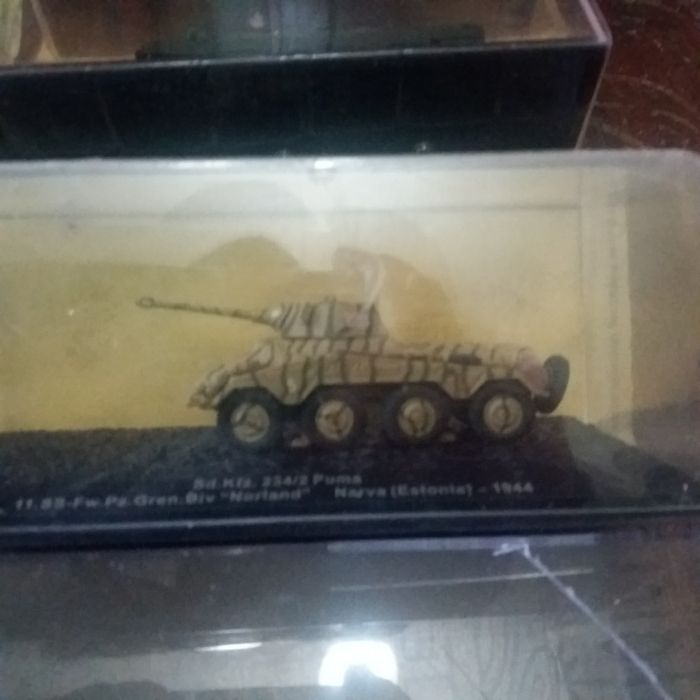 Vendo tanques de guerra