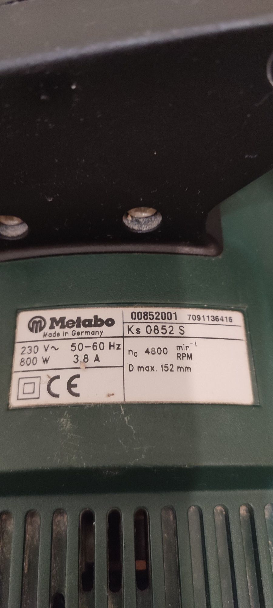 Дискова циркулярна пила,торцовка Metabo 800W, 100%made in Germany!